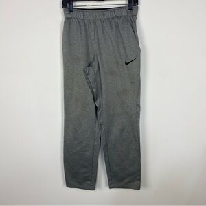Nike grey gray straight leg sweats sweatpants